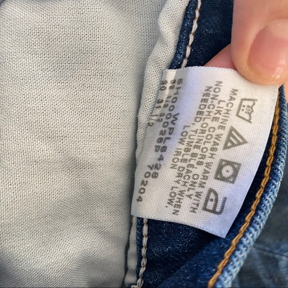 Vintage Mom Jeans High Waisted Dark Wash - Picture 6 of 6